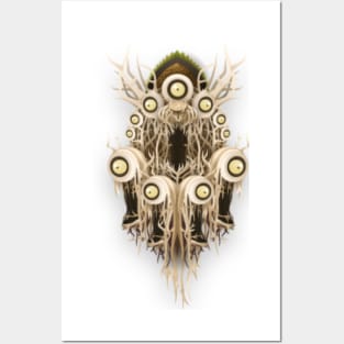 Giant Spriggan Glitch Posters and Art